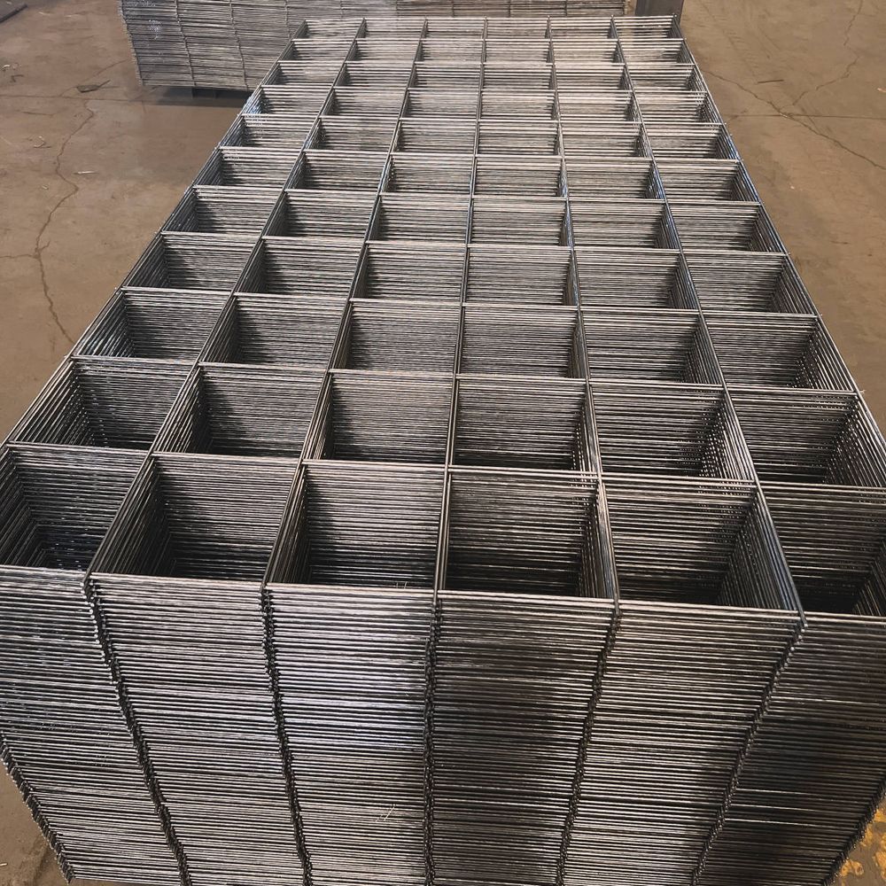 广东厂家批发碰焊网 建筑施工双层双向铁丝网片 螺纹带肋钢筋网片