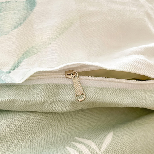 Winter 60-count small fresh floral cotton bed four-piece set wholesale pure cotton sheets and fitted sheets three-piece customized set