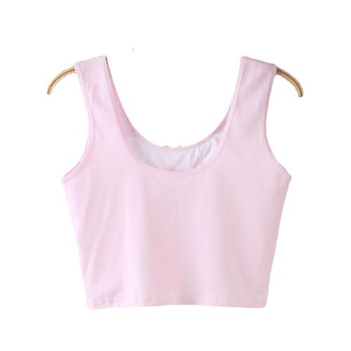 [Send in seconds] Girls’ developmental period underwear student cotton primary school junior high school older children’s mid-length girl’s vest