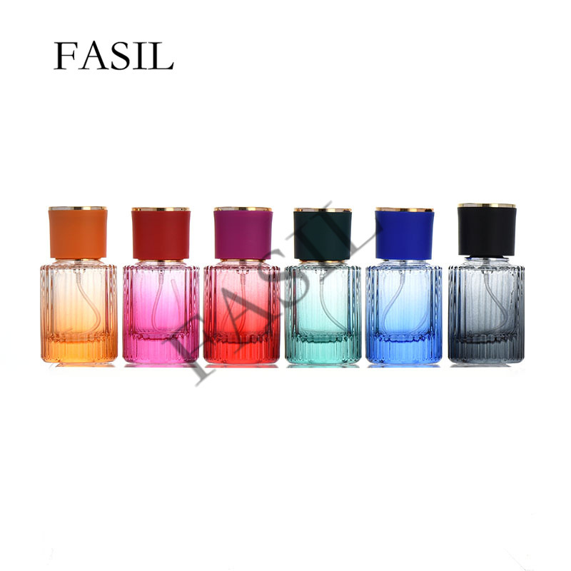 现货批发 厂家新款时尚大牌香水分装瓶彩色香水瓶15螺口瓶子