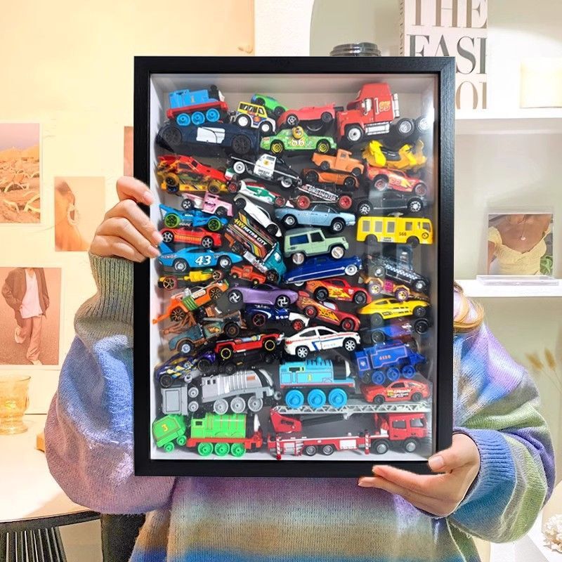 Hollow Stereo Photo Frame DIY Handmade Model Toy Car Cartoon Three and a Half Coffee Display Frame Hollow Stereo Photo Frame DIY Handmade Model Toy Car Cartoon Three and a Half Coffee Display Frame
