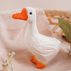 Wooden handicraft Lucky Duck DIY toy Goose for girlfriend's birthday gift Go for it!