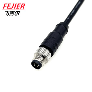 M8 a Code Connector/Cable 4Pin Connector Robot Automation Ai Digital Wiring Harness Aviation Plug