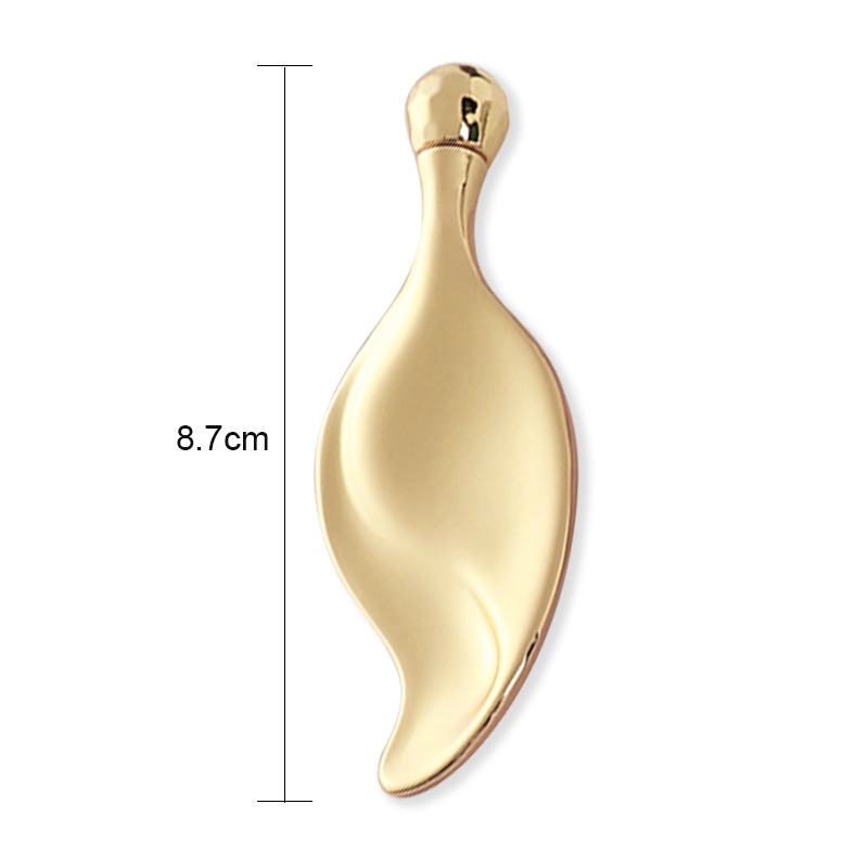 Barra de belleza de metal transfronterizo, bola de aleación, crema para ojos, varilla de masaje, masaje de estiramiento facial, herramienta de belleza, raspador