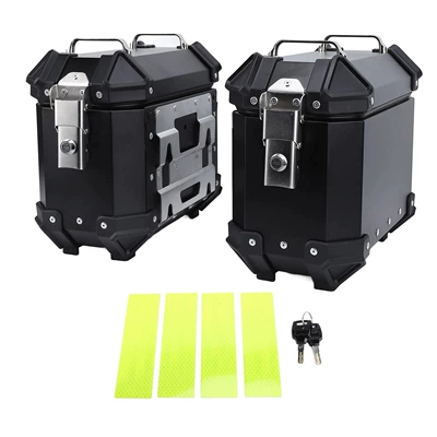Motorcycle trunk — Tail Box - 18l-side-boxblack