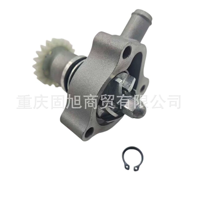 shaft assembly, water pump cover, Motorcycle engine and accessories - water-pump-shaft-assembly-silver-without-cover