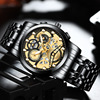 VA VOOM hollow watch Male waterproof night -light steel band fashion trend foreign trade brand explosion