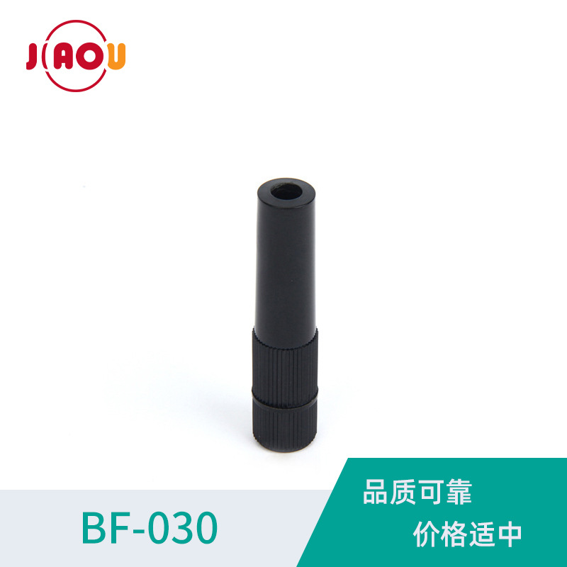 佳欧供应BF-030耐高压50A引线保险丝座盒10×38黑笔筒式电木