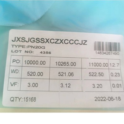 Оригинальные продажи Jingxin 20mil Led Green Light Chip