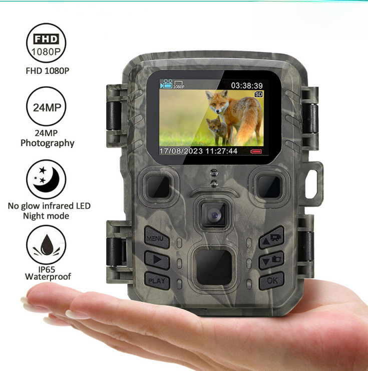 Hd Outdoor Forestry Anti-Theft Night Screen Hunting Camera Hunting Camera Infrared Tracking Camera