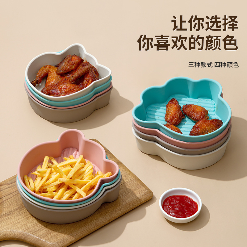 硅胶烤盘卡通空气炸锅烤盘蛋糕模具烤箱烘焙垫动物形状烘焙模具|undefined