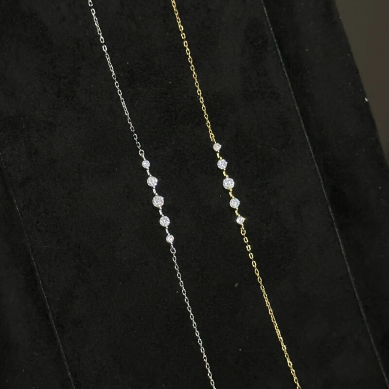 2025 New Ultra-Fine Sparkling Diamond Row Bracelet for Women, Accessible Luxury Niche Design, High-End, Simple and Versatile Elegant Hand Jewelry 2025 New Ultra-Fine Sparkling Diamond Row Bracelet for Women, Accessible Luxury Niche Design, High-End, Simple and Versatile Elegant Hand Jewelry