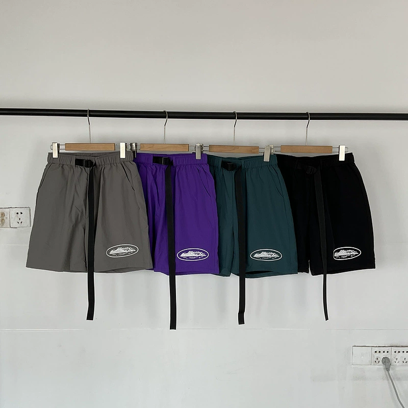 Мужские летние шорты в стиле хип-хоп, свободные, повседневные, модные, с классическим принтом «Алькатрас», оптовая продажа через границу