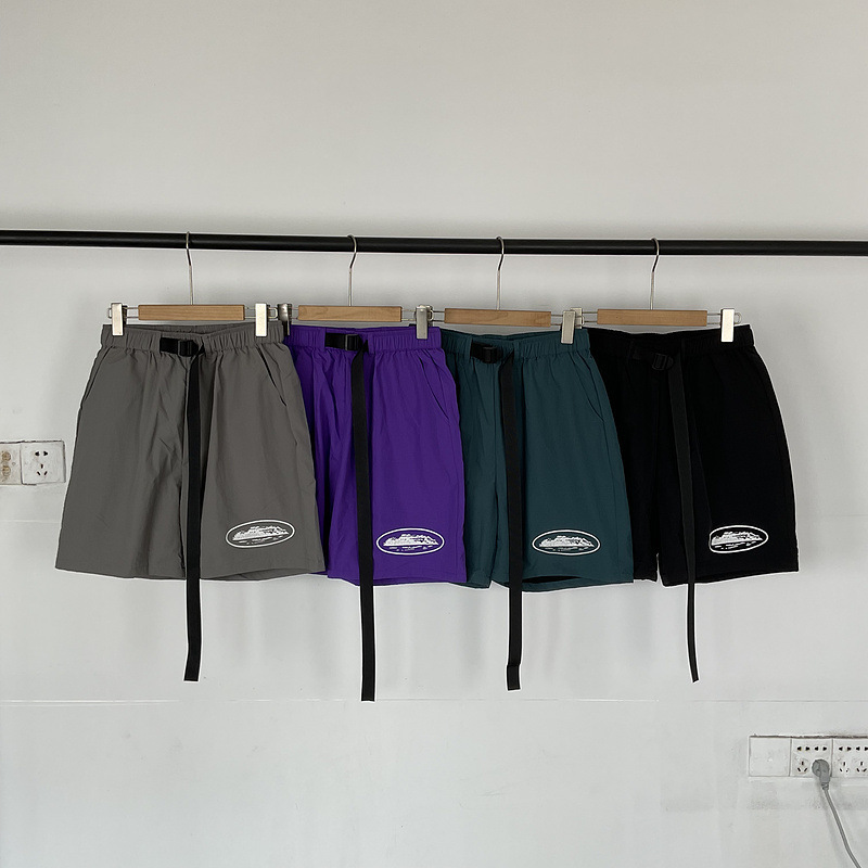 Cross-Border Wholesale Classic Alcatraz Print Summer New Street Loose Casual Trendy Hip-Hop Shorts for Men Cross-Border Wholesale Classic Alcatraz Print Summer New Street Loose Casual Trendy Hip-Hop Shorts for Men