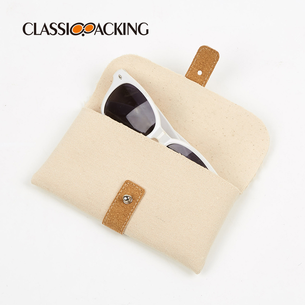 Suministro directo de fábrica de bolsas de gafas, rpet, material ecológico, bolsas de gafas, bolsas de almacenamiento de gafas ópticas simples modernas, logotipos impresos