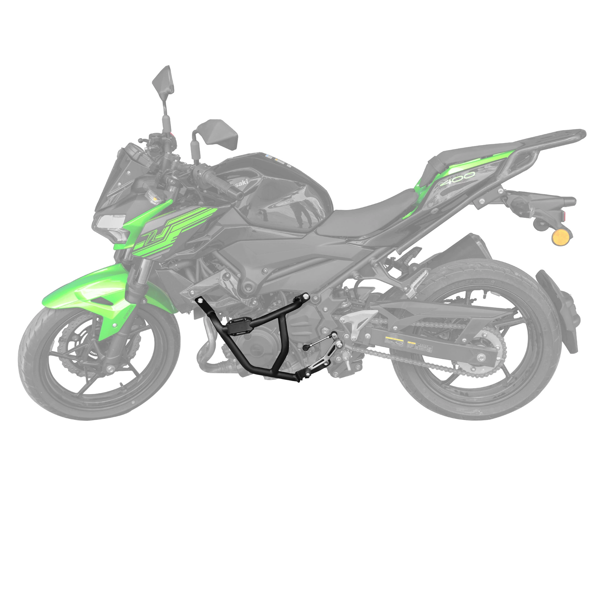 21-24 Kawasaki Z400 конкурентный бампер