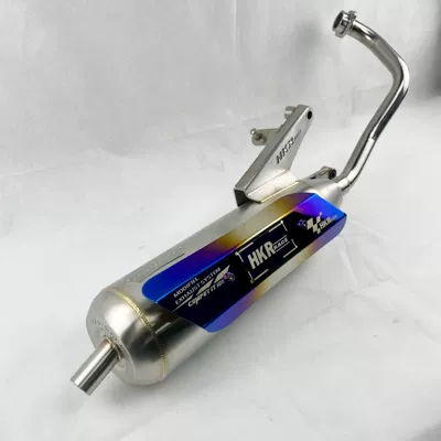 RS100cc stainless steel back pressure Motorcycle exhaust pipe