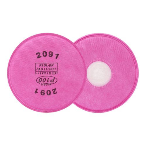 2091 Dust-Proof Filter Cotton KP100 Industrial Dust Protection with 6200/7502/6800 Respirator