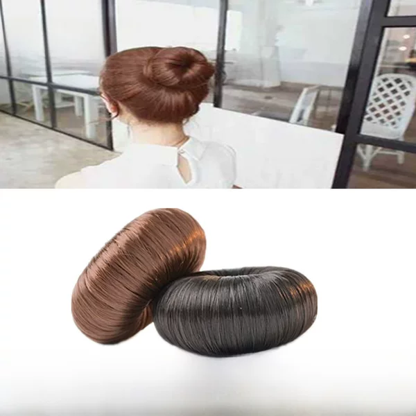 Yiwu Fu Jia Wig Manufacturer Direct Sales Hair Bun Maker Hair Ring Bun Accessories Quick Hair Bun Maker in Stock