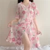 Розовые цветы