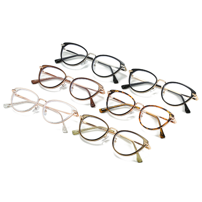 Stijlvolle cat-eye blauwlichtfilter bril dames tr90 montuur_voghion.com