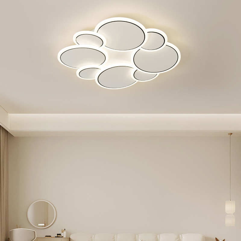 Luz de techo led creativa lámpara de sala de estar moderna lámpara de estudio simple exportación de comercio exterior venta caliente dormitorio lámpara de techo