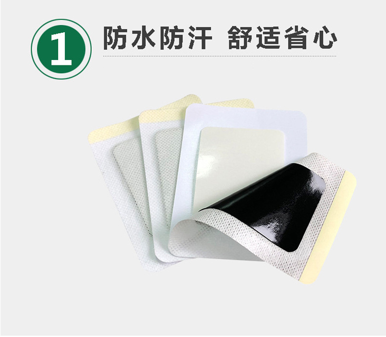 Miao Herbal Lumbar and Cervical Patch Self Heating Body Relief Plaster 6 Patches Per Box quality and texture
