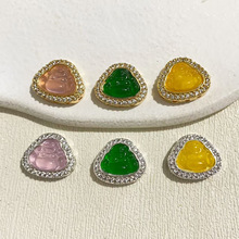 �߱�ɫ14K����ճ���շ�ͨ��ɢ�鴮��𹫱�노���diy��������