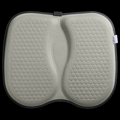 Honeycomb Gel Car Seat Cushion Gel Summer Silicone Cooling Cushion Office Sedentary Breathable Chair Cushion Butt Cushion (Cool pad) - light-gray-40352-a