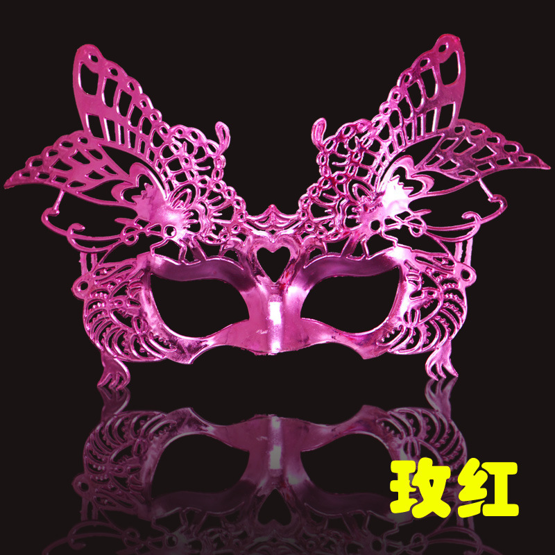 圣诞节舞会羽毛面具化妆舞会装扮道具舞会假面派对装扮面罩道具|undefined