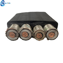 YCFFBJ扁电缆 龙门吊行车起重机采煤机专用耐拖拽抗拉工业移动电