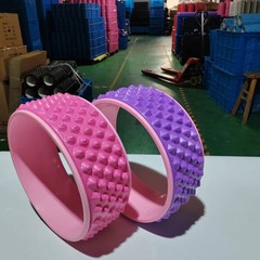 ヨガ輪開背ヨガ器材フィットネスヨガ輪輪後曲神器家庭用プラティクルバック神器開肩