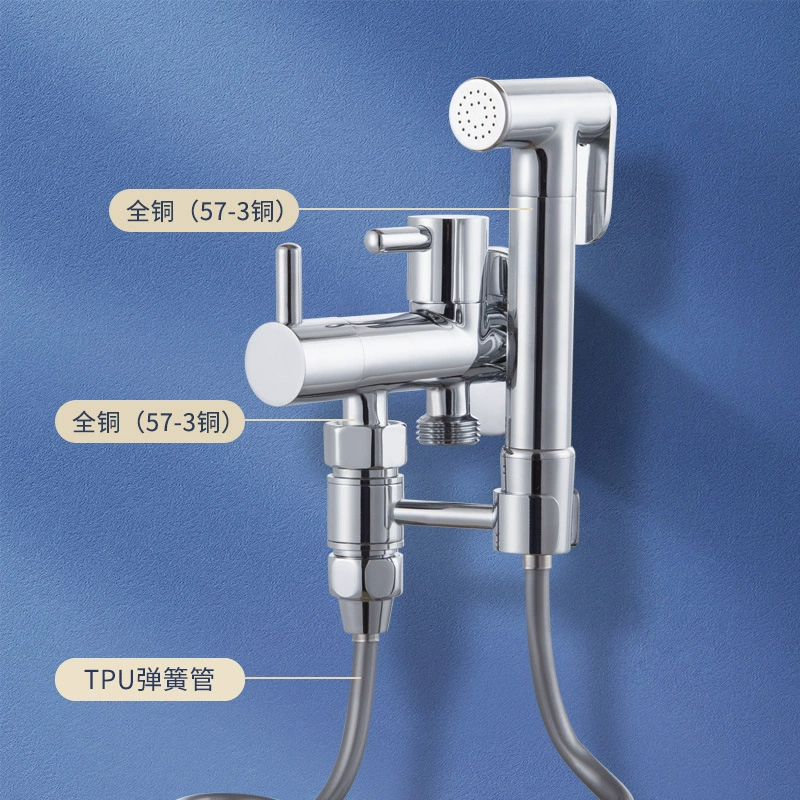 Copper toilet, bidet, set for laundry