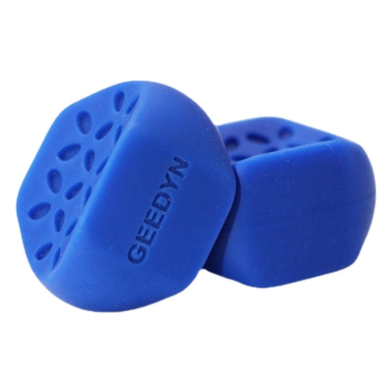 Nuevo cuatro hojas grano masticador de silicona entrenamiento muscular facial masticar bola mandíbula entrenamiento masticador en stock al por mayor