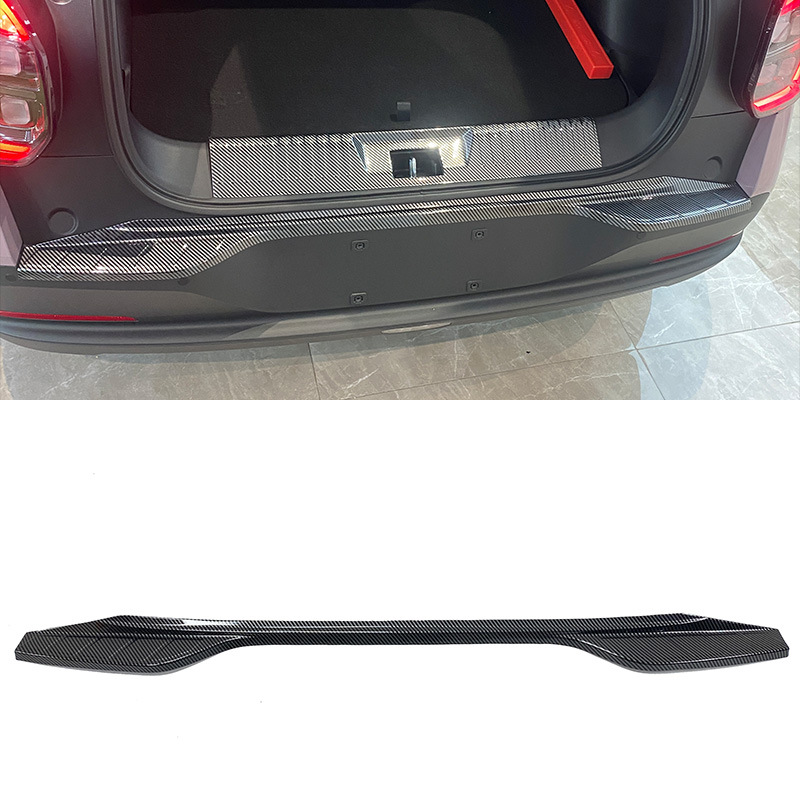 Suitable for 25 Models of Trumpchi Aion Ut Carbon Fiber Pattern Door Sill Strips, Welcome Step Plates, Trunk Guard Plates, and Tailgate Protection Strips