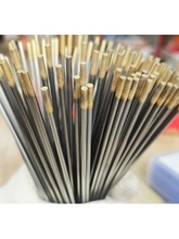 wl15亚孤焊枪乌棒1.0乌极金头乌针棒 氩弧焊1.6 亚孤镧钨焊针2.4
