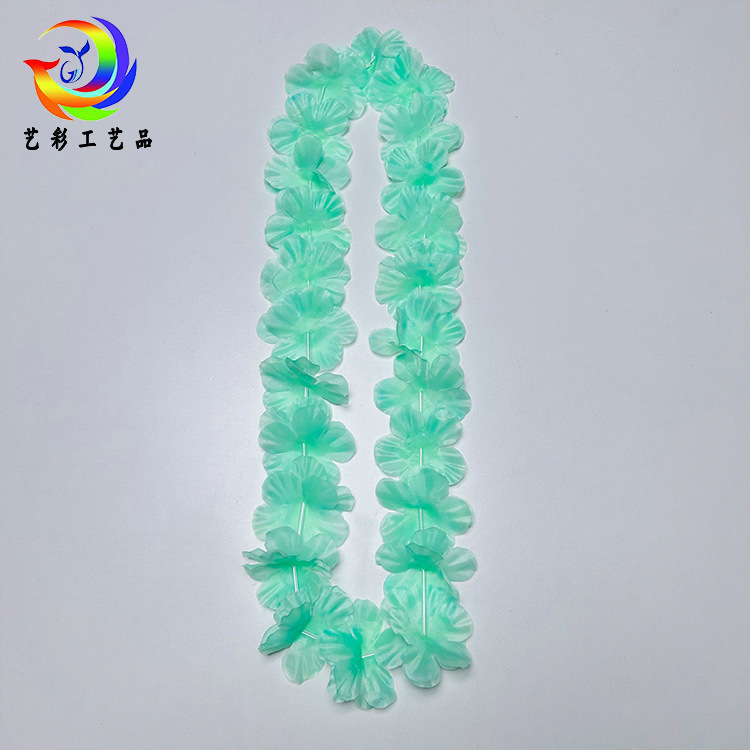 Serie de coronas de macarón 24 pares de pétalos de diámetro 6.5cm de longitud 100cm de tela de poliéster coronas de flores coloridas