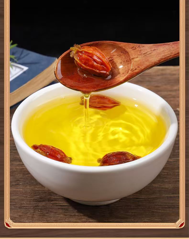 Dried Gardenia Fruit Zhi Zi 500g Sliced Gardenia jasminoides for Herbal Tea and Decoction in use