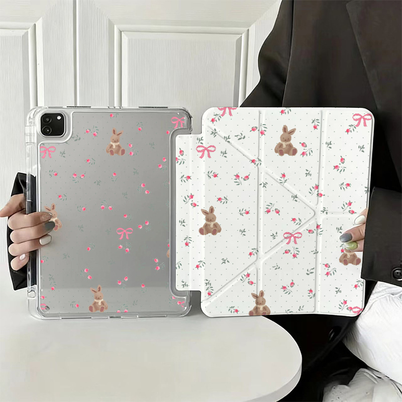 Suitable for Xiaomi 7 11.2inch Protective Case Redmi Pad2 11inch Y-Fold Oppopadair5 12.1 High Transparency