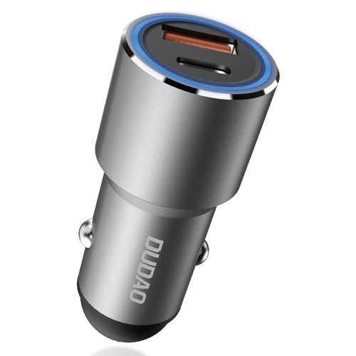 Unique R4PQ car charger PD20W fast charging dual-port USB one-to-two cigarette lighter conversion plug
