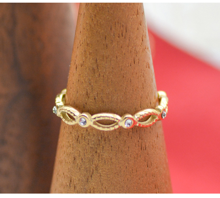 Birthday Occasion 304 Stainless Steel Material Geometric Pattern PVD Coated Real Gold Plated Geometric Stainless Steel Luxurious Waterproof Non Tarnish