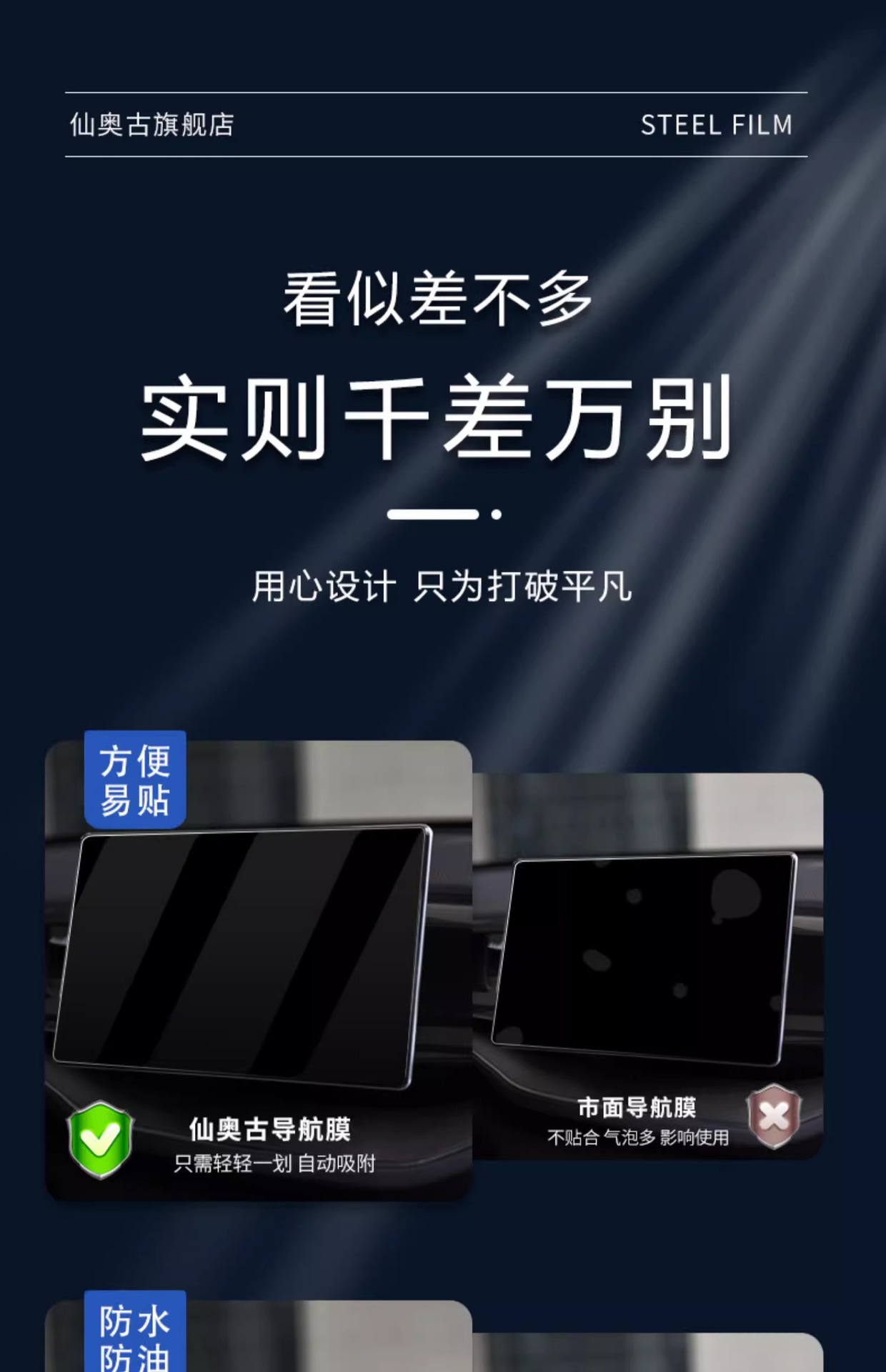 2023 Byd Yuan PRO Special Central Control Film Navigation Tempered Film Car Interior Modification Accessories Supplies