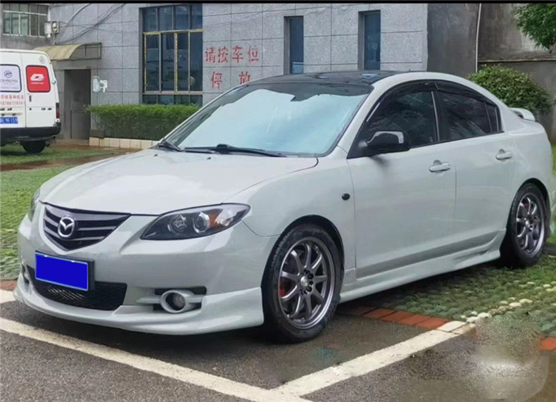 Suitable for Mazda 3 Small Body Kit Modification 06-09 Old Model Mazda 3 Large Body Kit M3 Front Lip Side Skirt Rear Lip Rear Wing