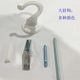 Zinc Alloy Die Cast Coat Hooks, Ceiling Hooks, Electrophoresis White, Black, Bronze, Red Copper