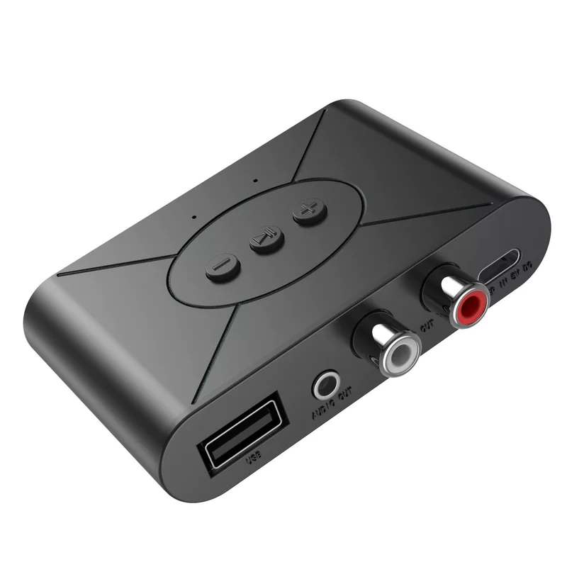 RCA Bluetooth приемник 3.5 AUX автомобильный Bluetooth держатель USB Bluetooth адаптер поддерживает колонку усилитель U-диск 5.0