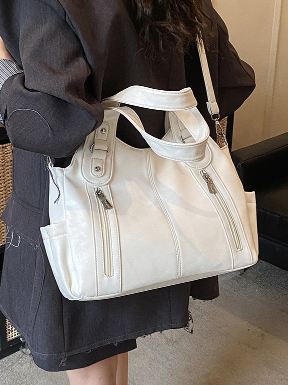 Explosión transfronteriza de comercio exterior bolso de hombro de cuero suave de bolso de mujer textura superior gran capacidad mochila de viaje