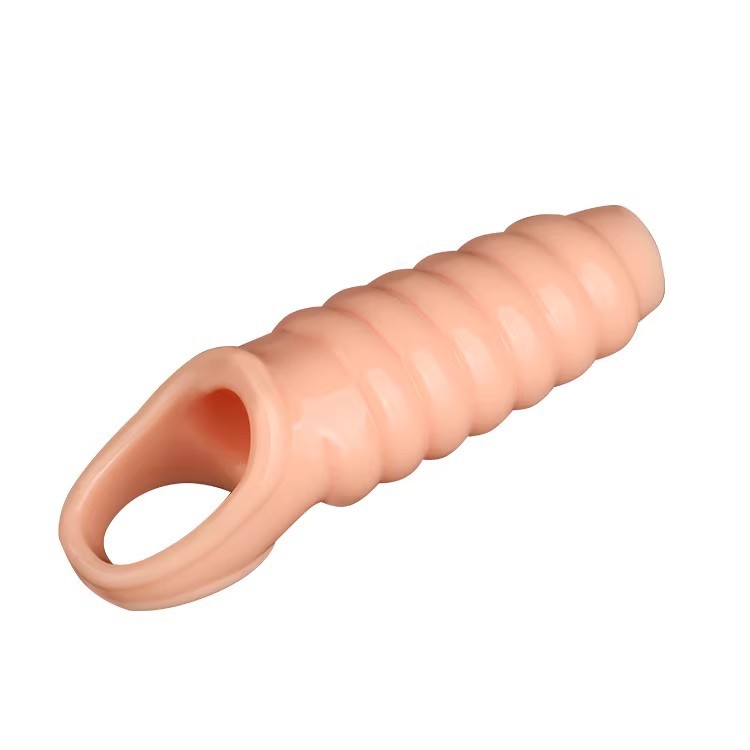 Crystal Wolf Tooth Textured Cock Ring For Men Thickened Triple_voghion.com