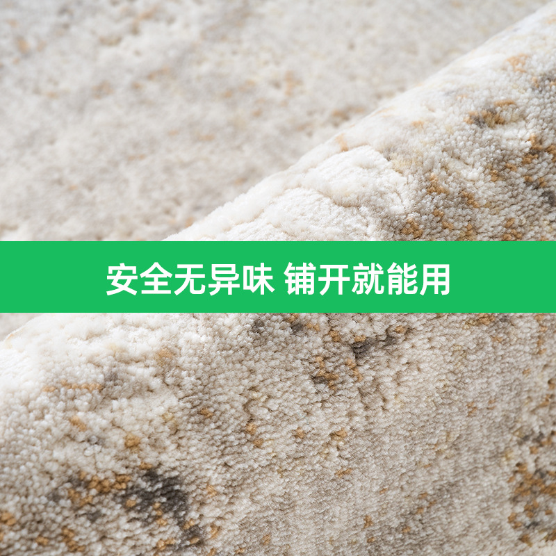 Fábrica de fuente alfombra de sala de estar doméstica dormitorio resistente a la suciedad fácil de manejar grosado sin pegamento resbaladizo villa estudio alfombra de cama