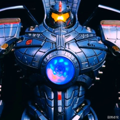 环太平洋机甲模型电镀发危险光复仇流浪超可动手办玩具摆件