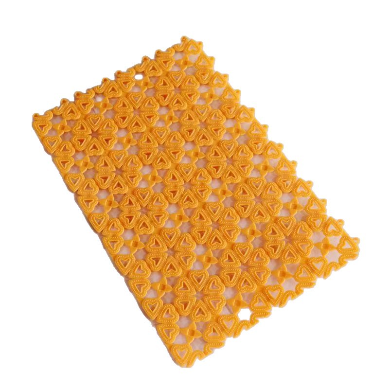 Almohadilla para mascotas Almohadilla para gatos y perros Almohadilla para jaula para perros Almohadilla para rejilla de amor cuadrado empalmado Almohadilla para pies antideslizante y antitarjeta